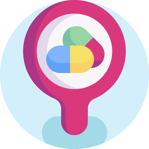 Pharmacy pharmacy first aid pin icon