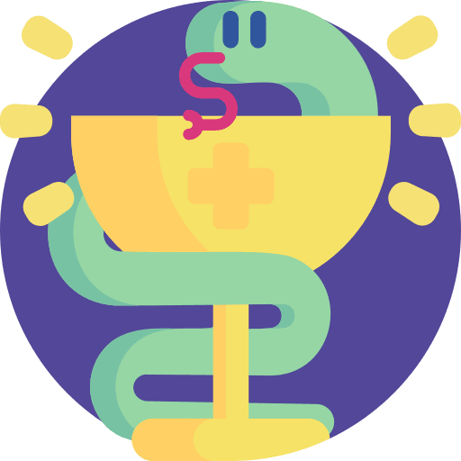 Pharmacy symbol bowl pharmacy icon