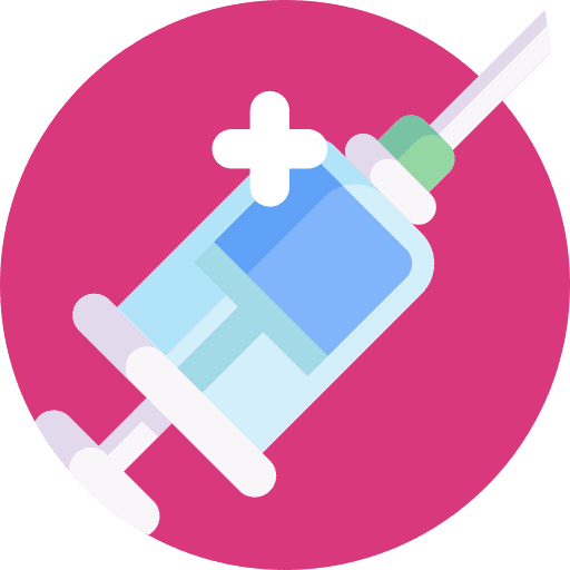 Vaccine tools and utensils healthcare and medical health care icon