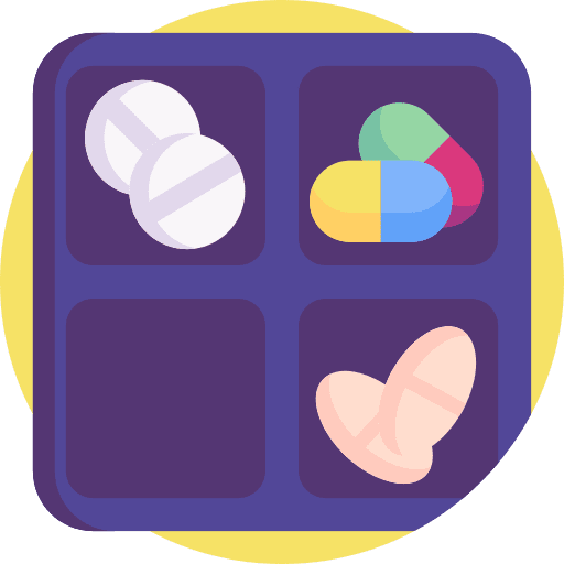 Container container healthy pill icon