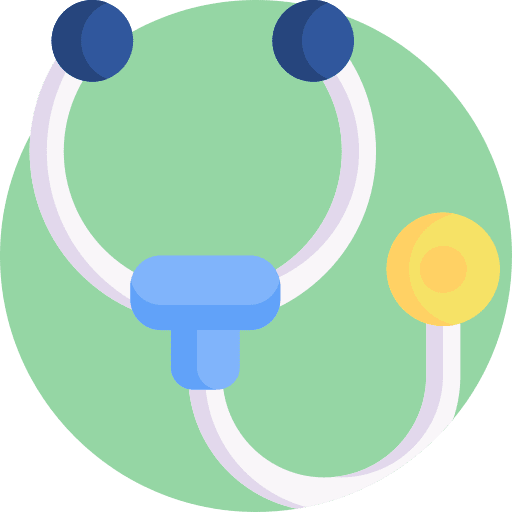 Stethoscope healthcare and medical phonendoscope stethoscope icon