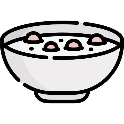 Congee chinese food nutrition food and restaurant icon