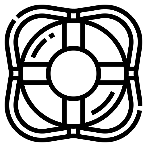 Lifebuoy protection safety lifebuoy icon