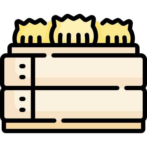 Dumpling cooking food and restaurant asian food icon