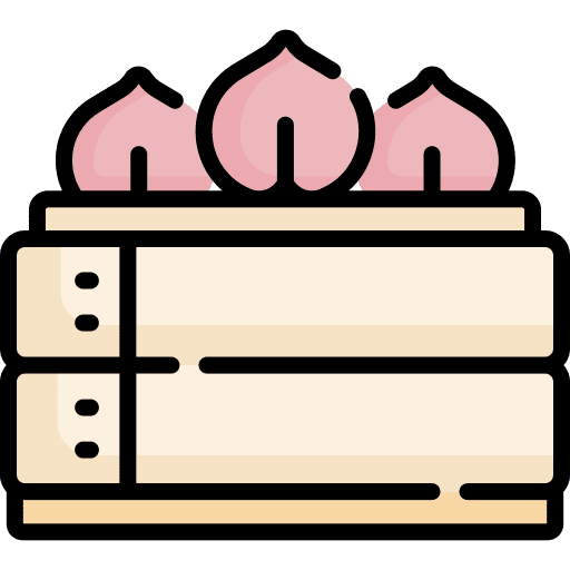 Peach diet healthy chinese icon