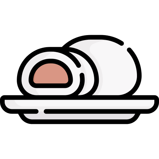 Tau sar pau chinese red beans food and restaurant icon