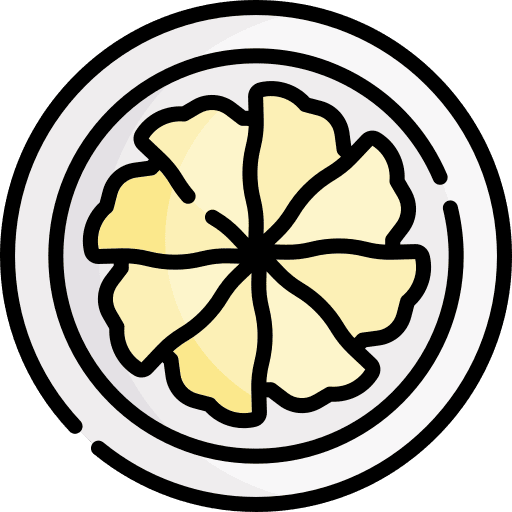 Dumpling dessert gyoza traditional icon