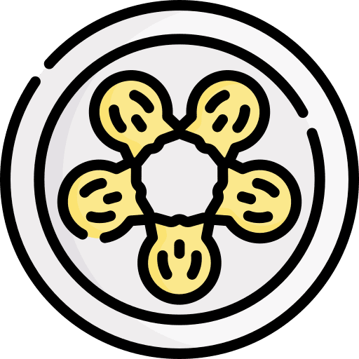 Dumpling pot dumpling asian food icon