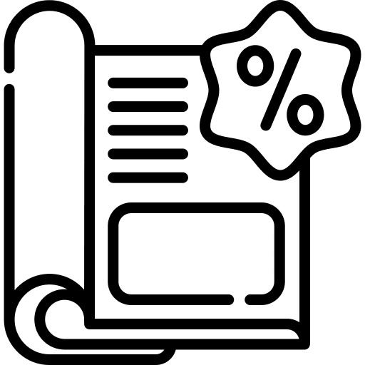 Magazine journal news report newspaper icon