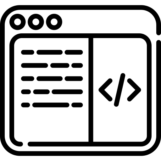 Coding programming language programming sports and competition icon