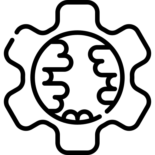 Settings settings gear worldwide icon