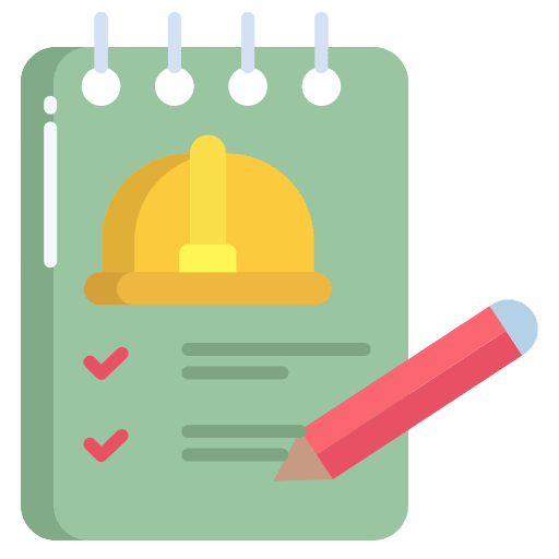 Note notes list helmet icon