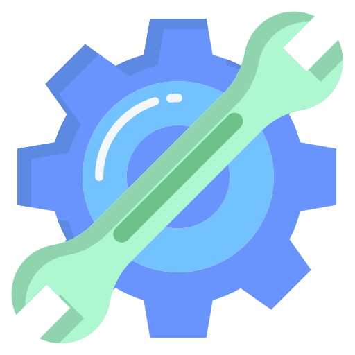 Tools settings customization tools icon