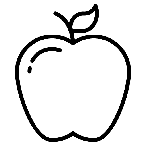 Apple healthy eat food and restaurant icon