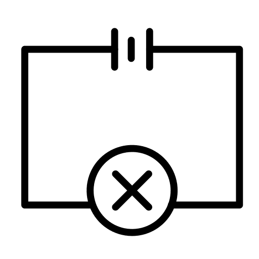 Circuit power electricity electronics icon