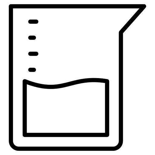 Container laboratory education container icon