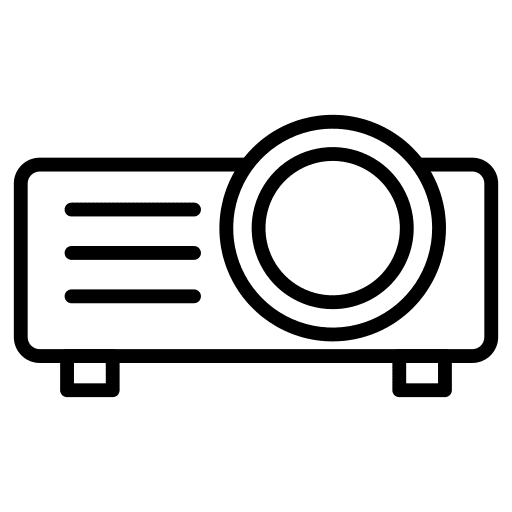 Projector electronics technology projector icon