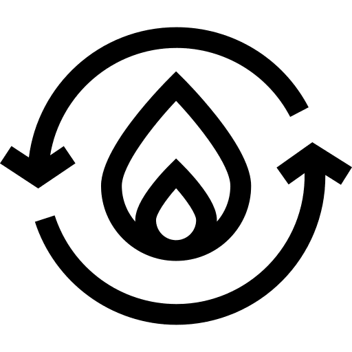 Bio energy environment recycle ecology icon