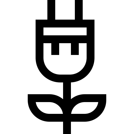 Bioenergy electricity energy renewable icon