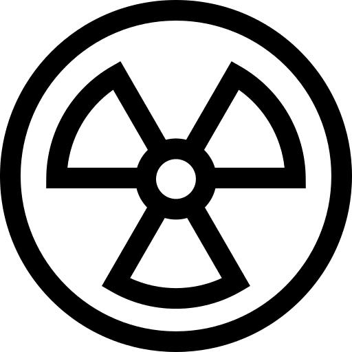 Hazard toxic signaling industry icon