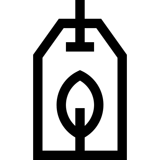 Eco tag label tag eco friendly tag icon