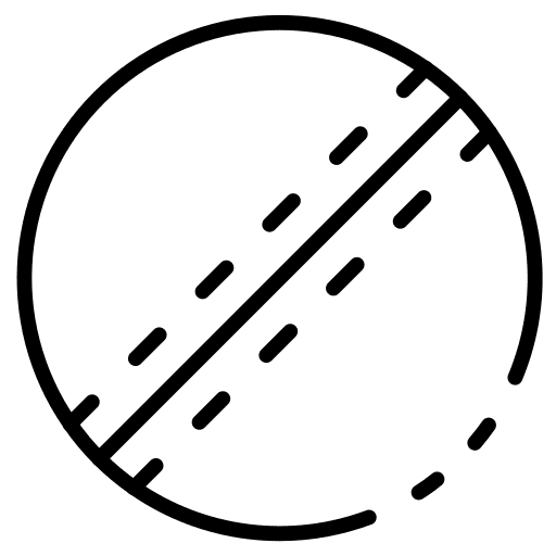 Ball cricket sports and competition ball icon