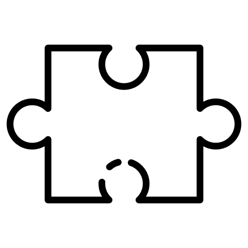 Jigsaw puzzle jigsaw play icon