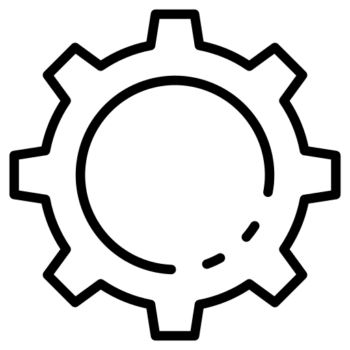 Gear preference settings gear icon