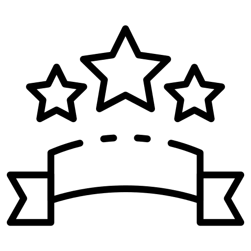 Ranking winner shapes and symbols ranking icon