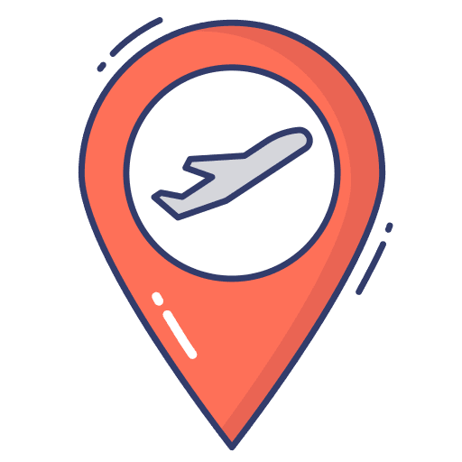 Placeholder maps and location travel location pin icon