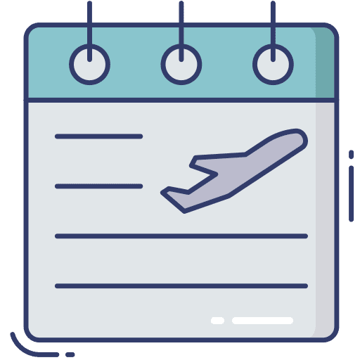 Calendar calendar flight month icon