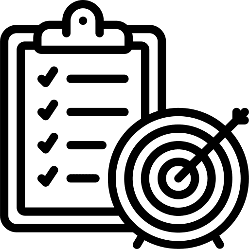 Check list clipboard criteria workflow icon
