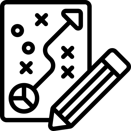 Strategic plan marketing strategy strategic plan strategy icon