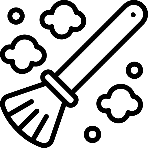 Feather duster household housework duster icon