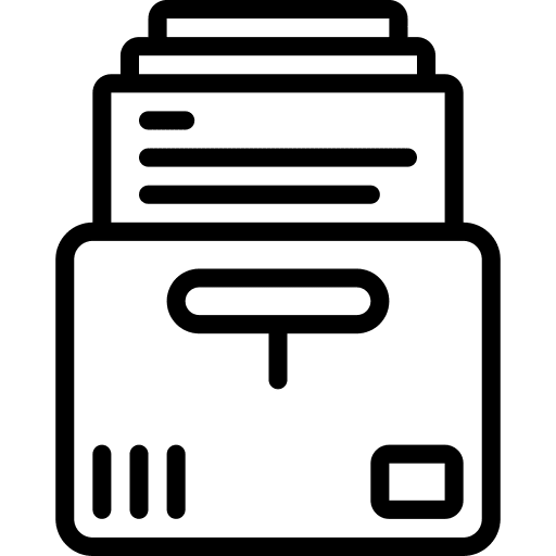 Box notes documents file icon