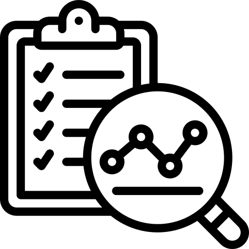 Clipboard business and finance clipboard criteria icon