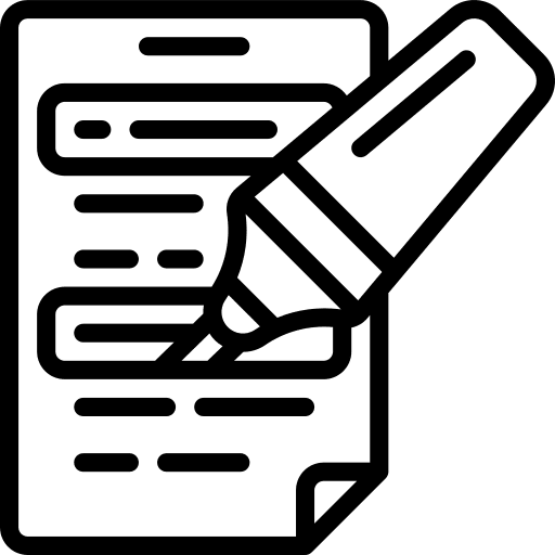 Highlighter checklist time and date highlighter icon