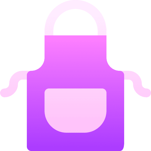 Apron protection apron food and restaurant icon