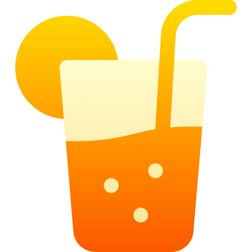 Orange juice summer orange juice orange icon
