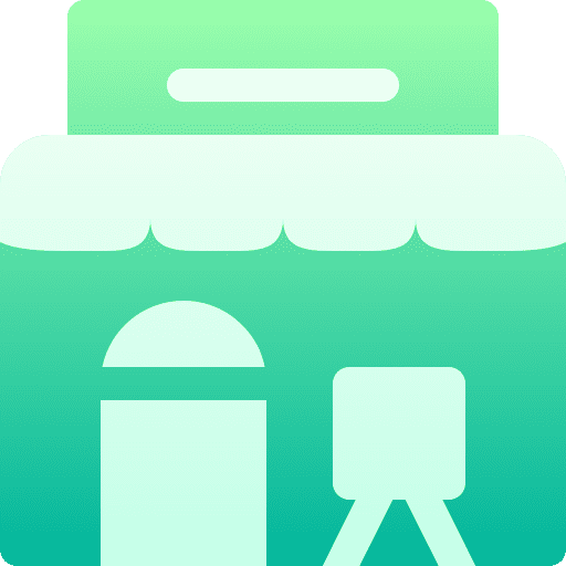 Restaurant store restaurant coffee shop icon