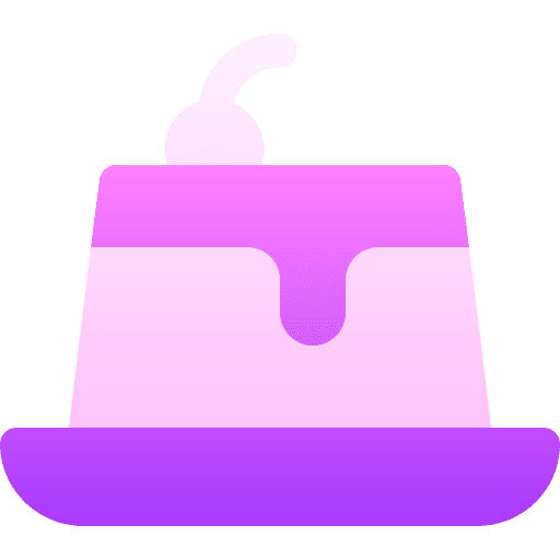 Cake pudding candy christmas icon