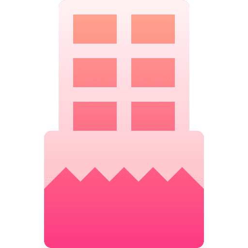 Chocolate bar bar snack sweet icon