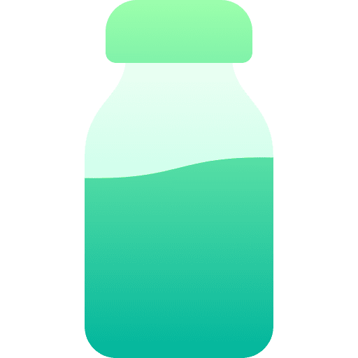 Milk coffee shop drink milk bottle icon