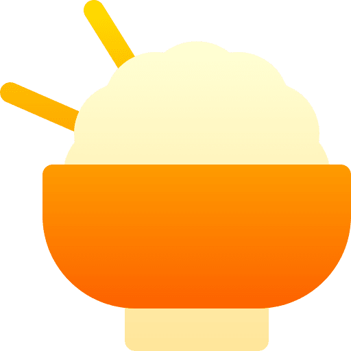Rice rice meal food and restaurant icon