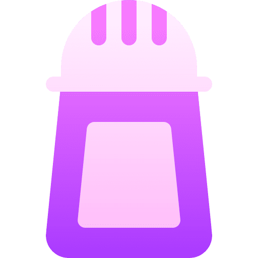 Salt seasoning bottle cooking icon