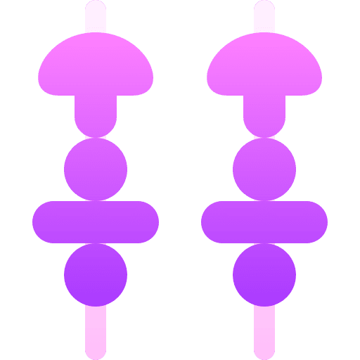 Skewers vegetable brochettes skewers icon