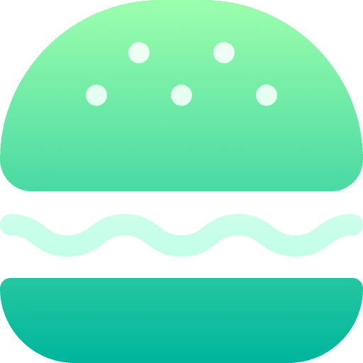 Burger fast food food and restaurant beef icon