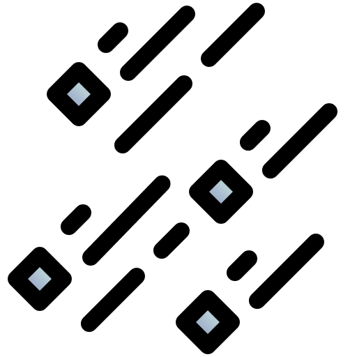 Hailstorm meteorology hail weather icon