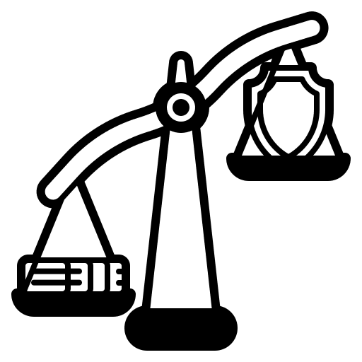 Risk money business and finance risk icon