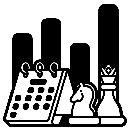 Strategy strategy investment chess icon